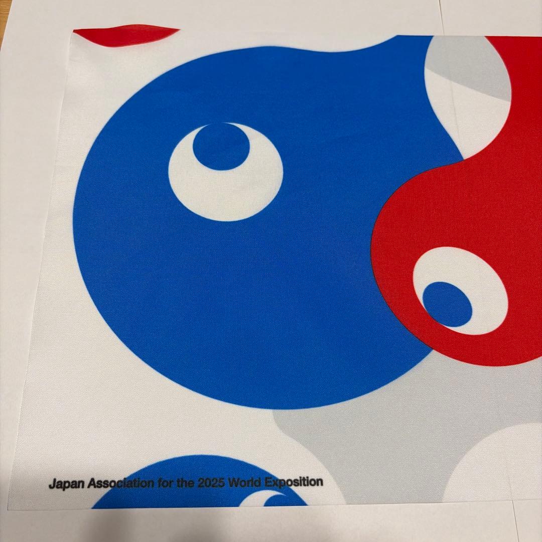 大阪万博 最終日 非売品 フラッグ 旗 フラッグパレード コミャク 2025