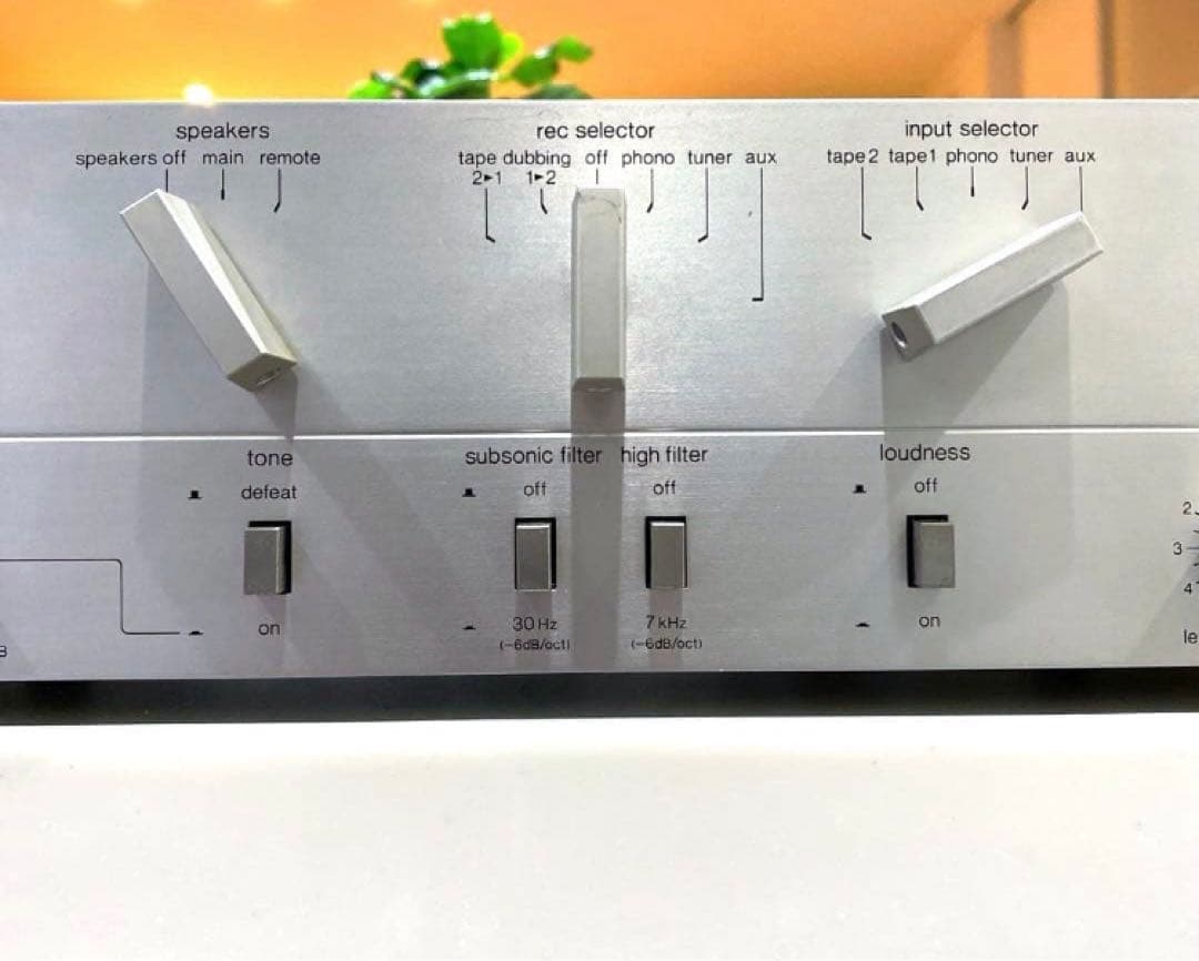 Technics プリメインアンプ SU-V3 テクニクス 動作品