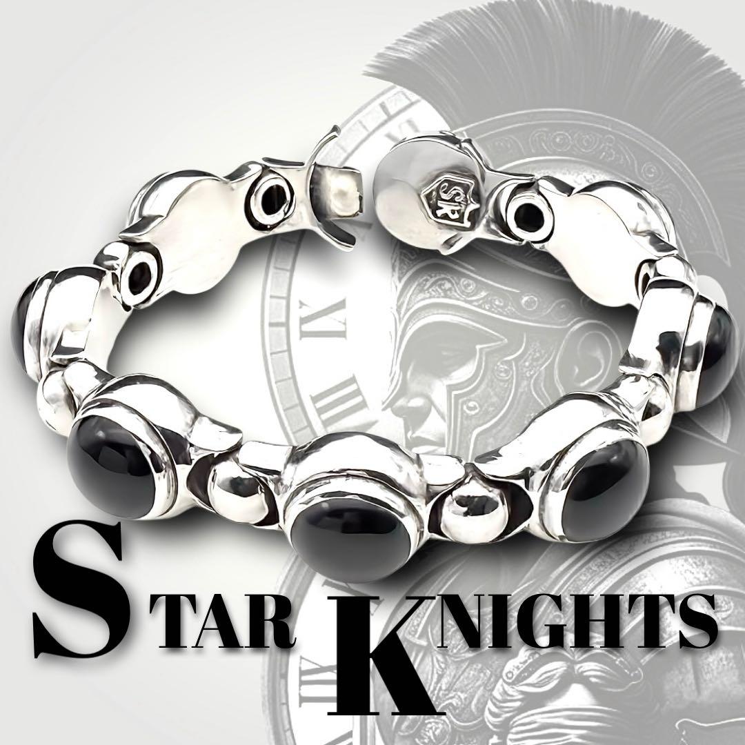 美品 STAR KNIGHTS スターナイツ シルバーブレスレット - メルカリ