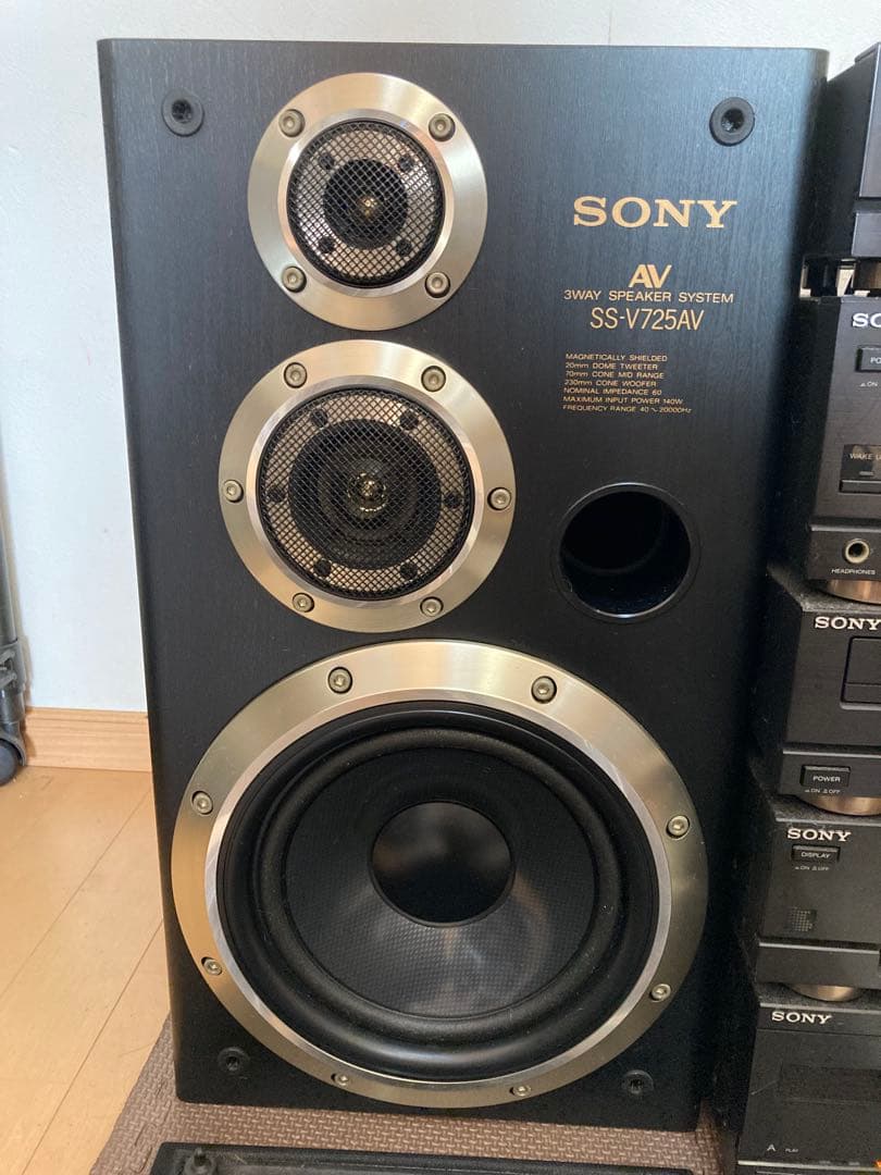 SONY コンパクトステレオシステム　LBT-V725