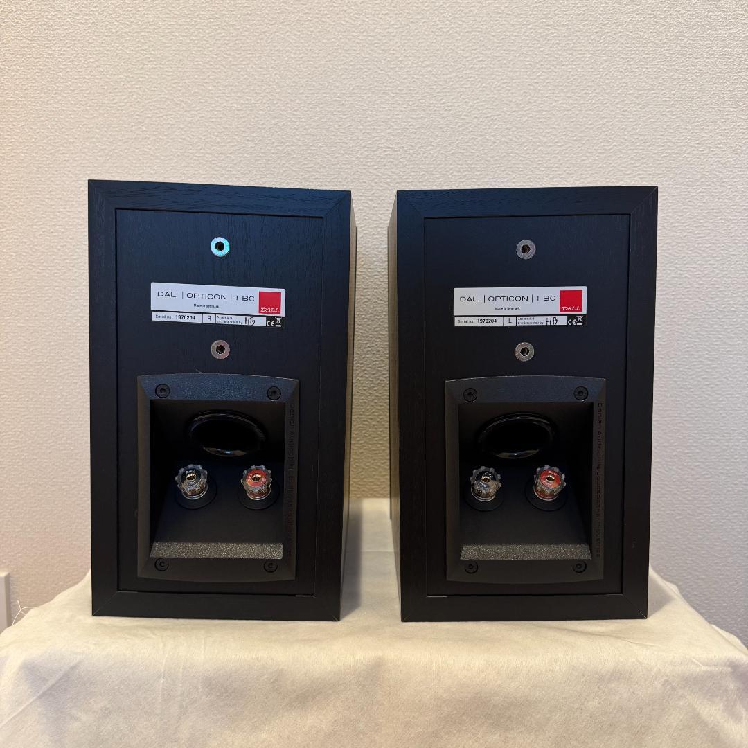 超美品 DALI OPTICON1 Black ペア スピーカー