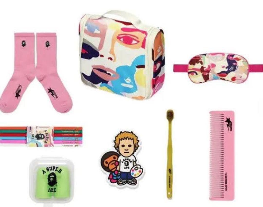 BAPE x KIDSUPER travel kit ノベルティ - メルカリ