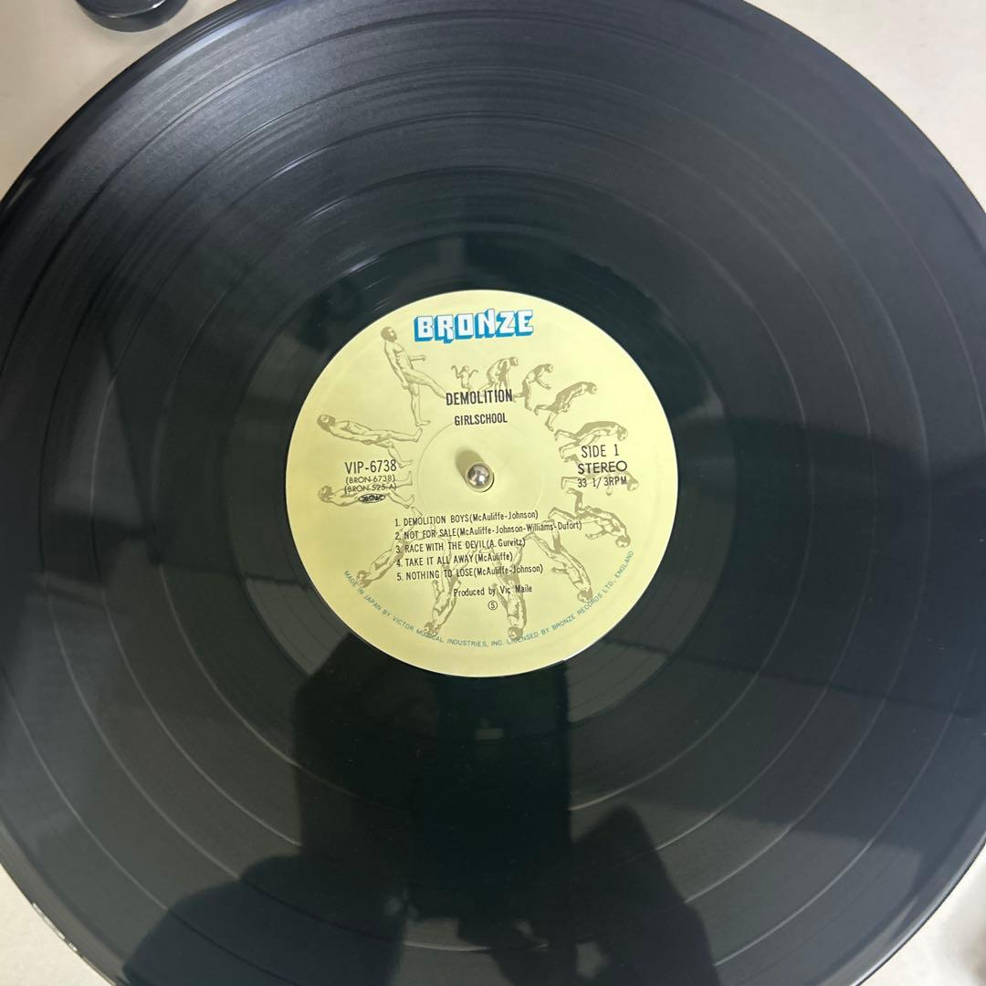 Girlschool Demolition LP レコード VIP-6738