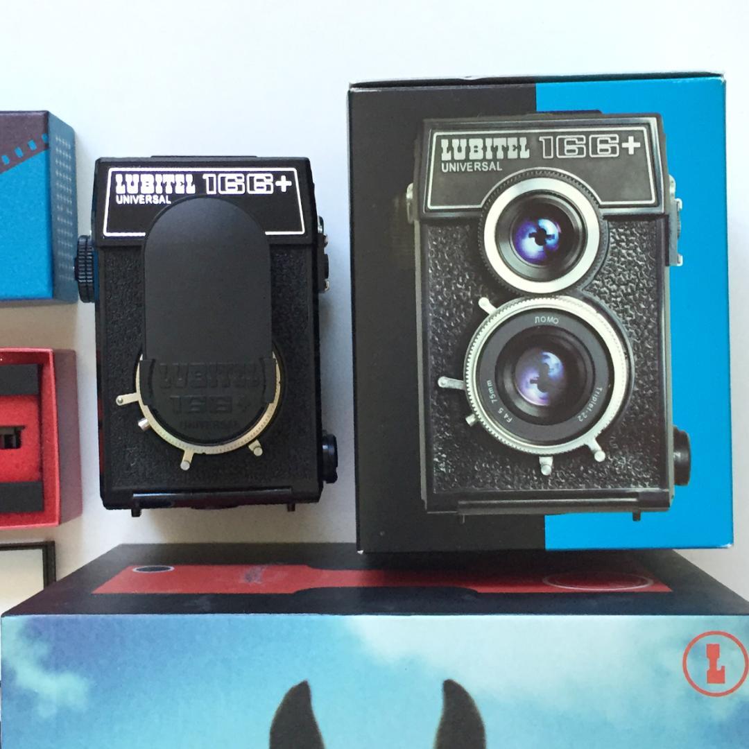美品 Lomo Lubitel 166+ 元箱入り セット