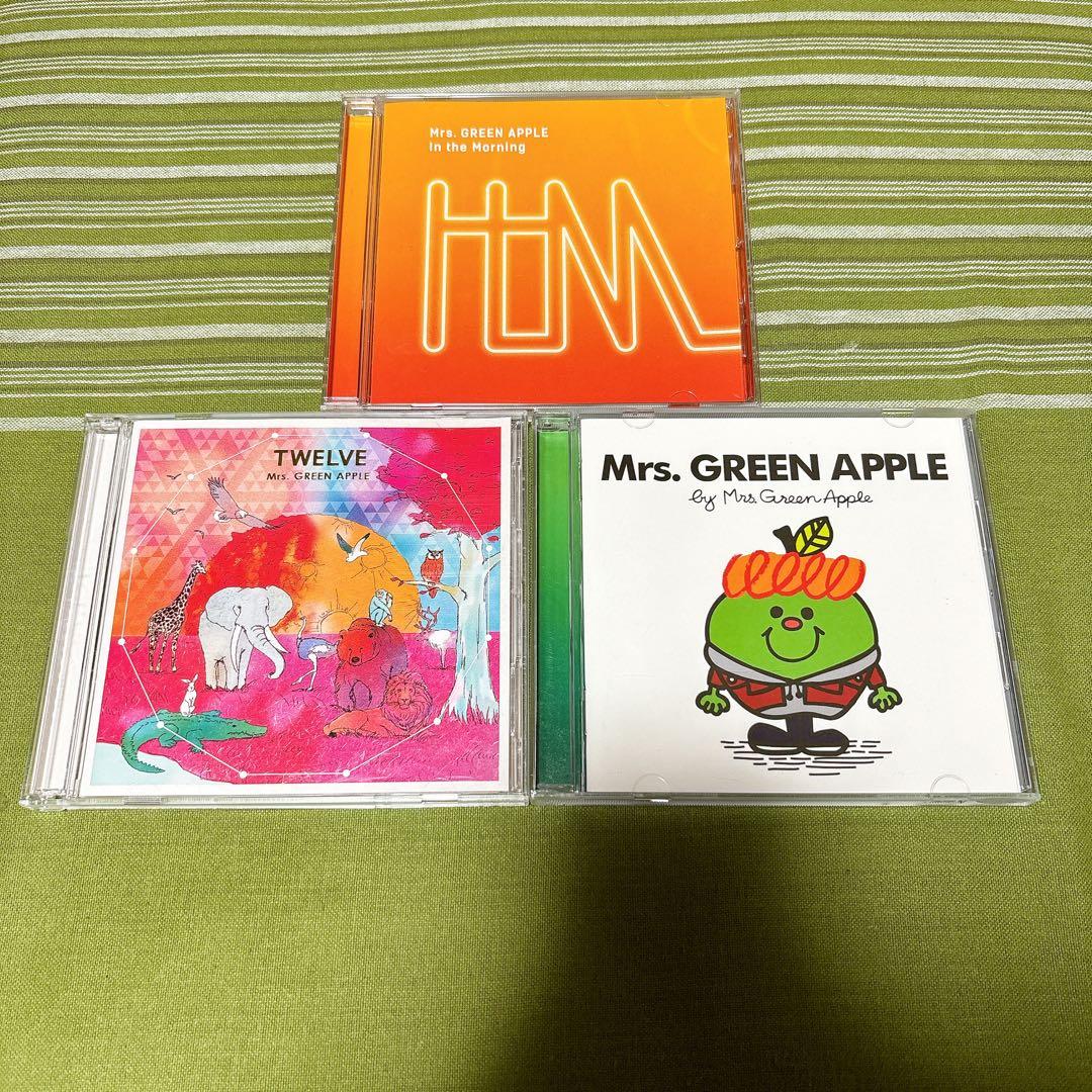 Mrs.GREEN APPLE CD 3枚セット - メルカリ