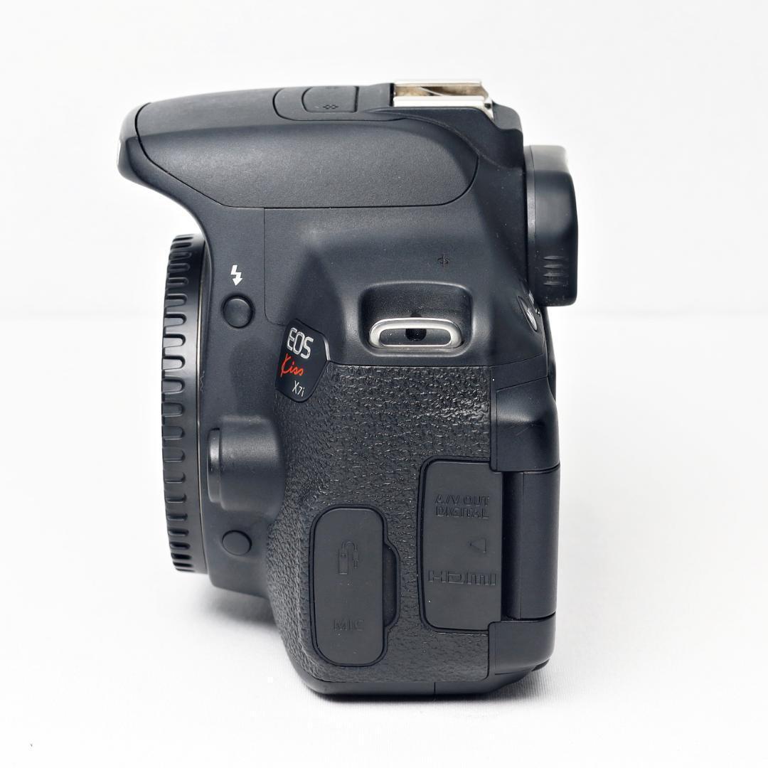 超望遠ダブルレンズ✨Canon Kiss X7i✨スマホ転送OK✨カメラバッグ付