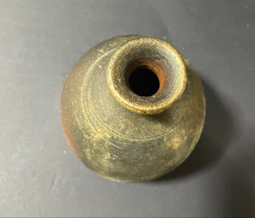 備前焼　鈴木常喜 作　酒器セット　ぐい呑・徳利・湯呑み・お猪口　銘あり