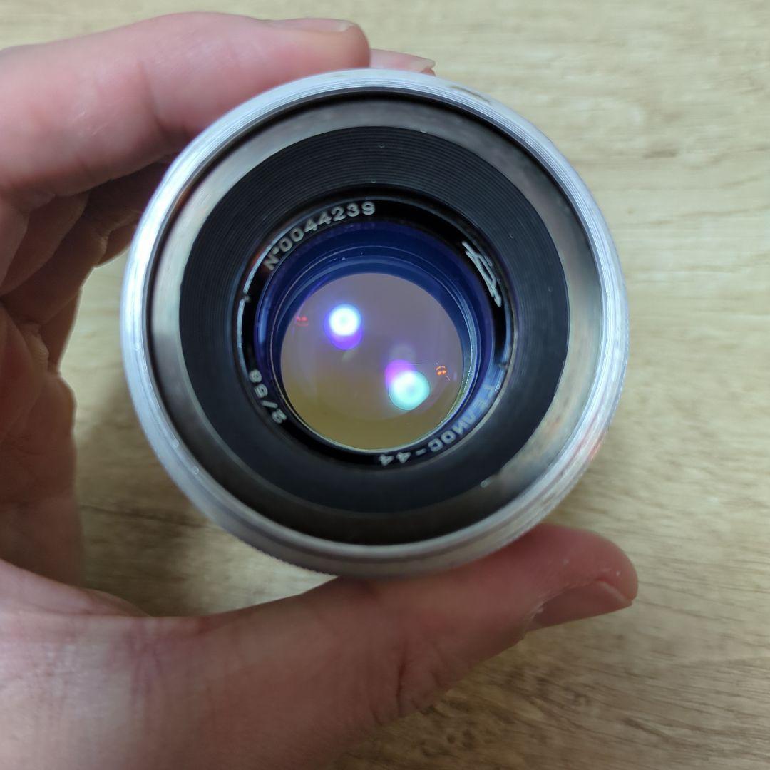 ヘリオス　58mm f/2 最初期玉　13枚　超美品　シルバー　ぐるぐる レア