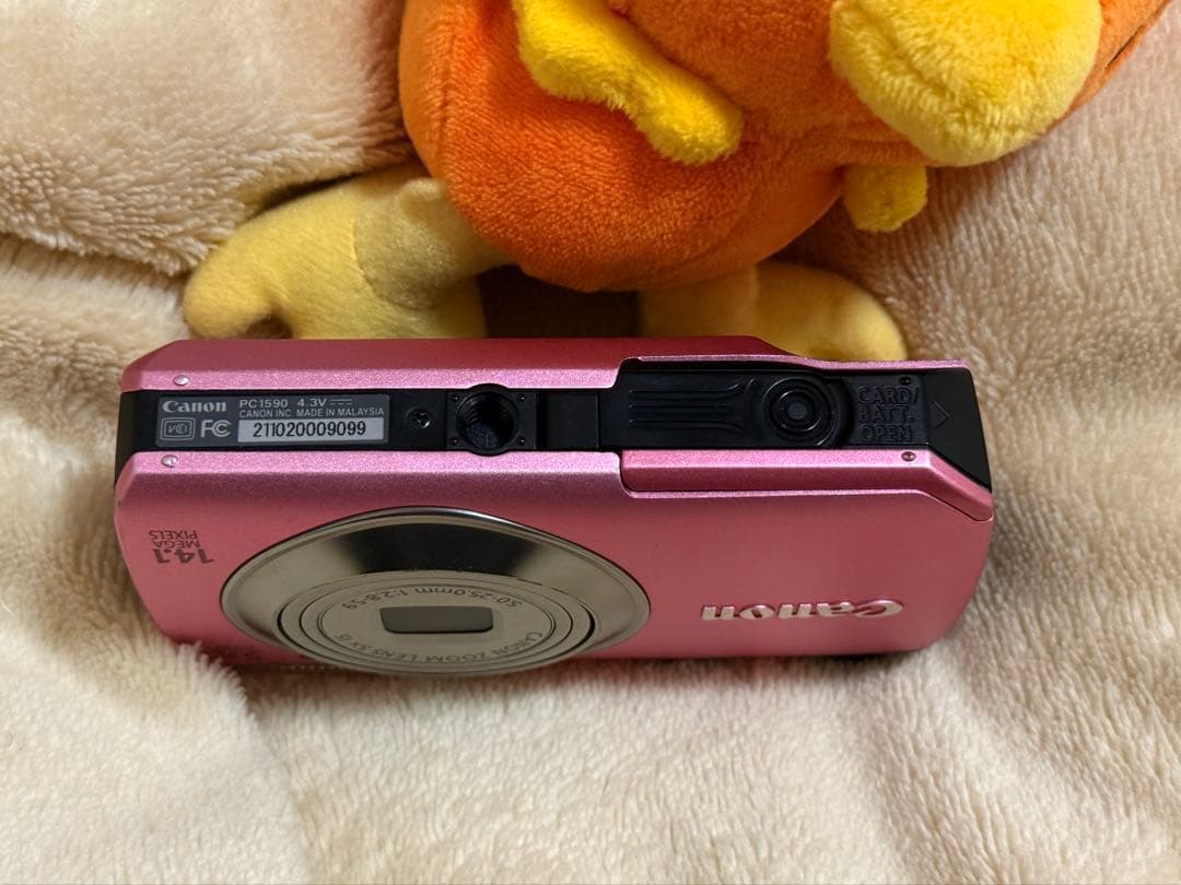 極美品 Canon PowerShot A3200 IS デジカメ ピンク