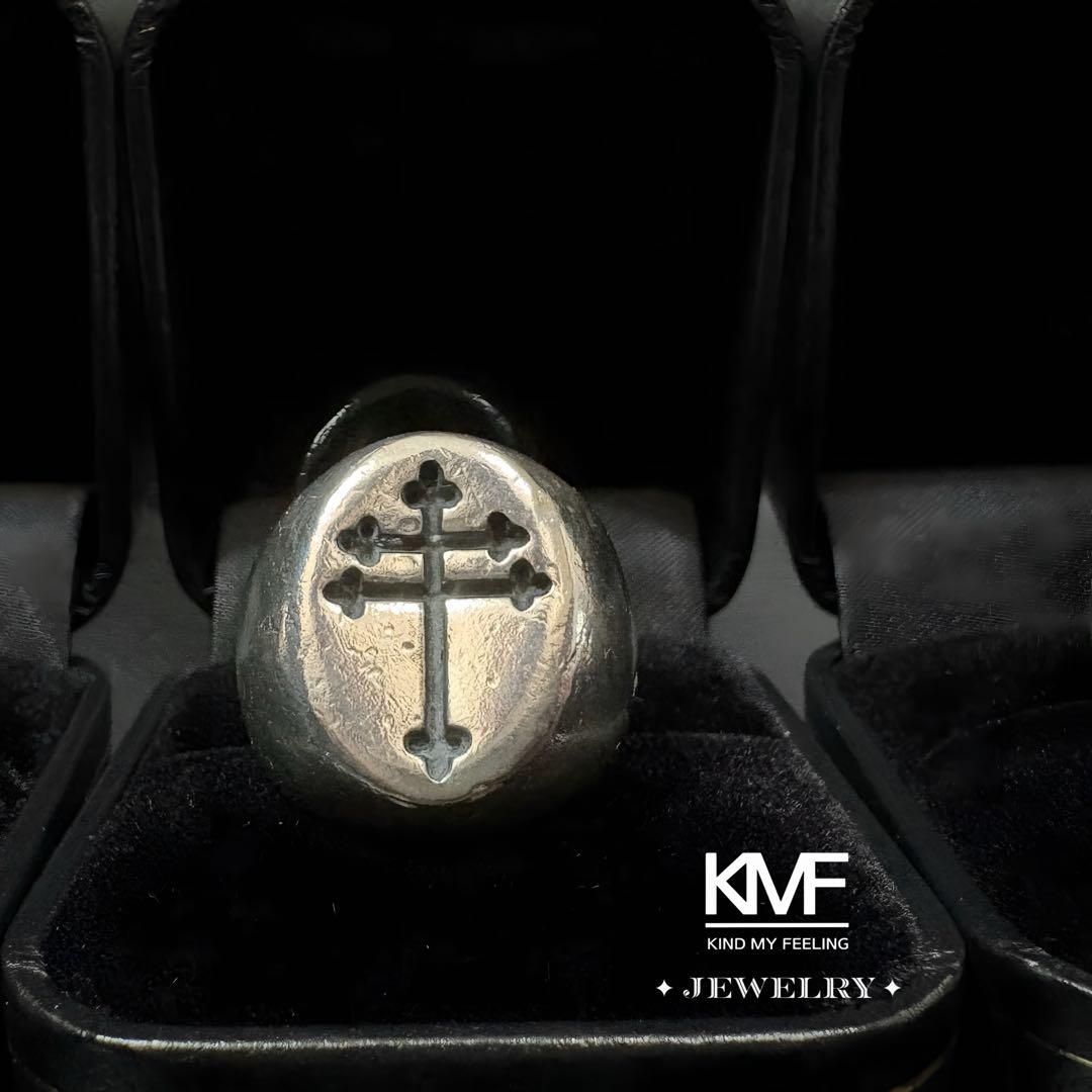 ジョニーデップ愛用 クロスリング ヴィンテージ加工 RRL johnnydepp