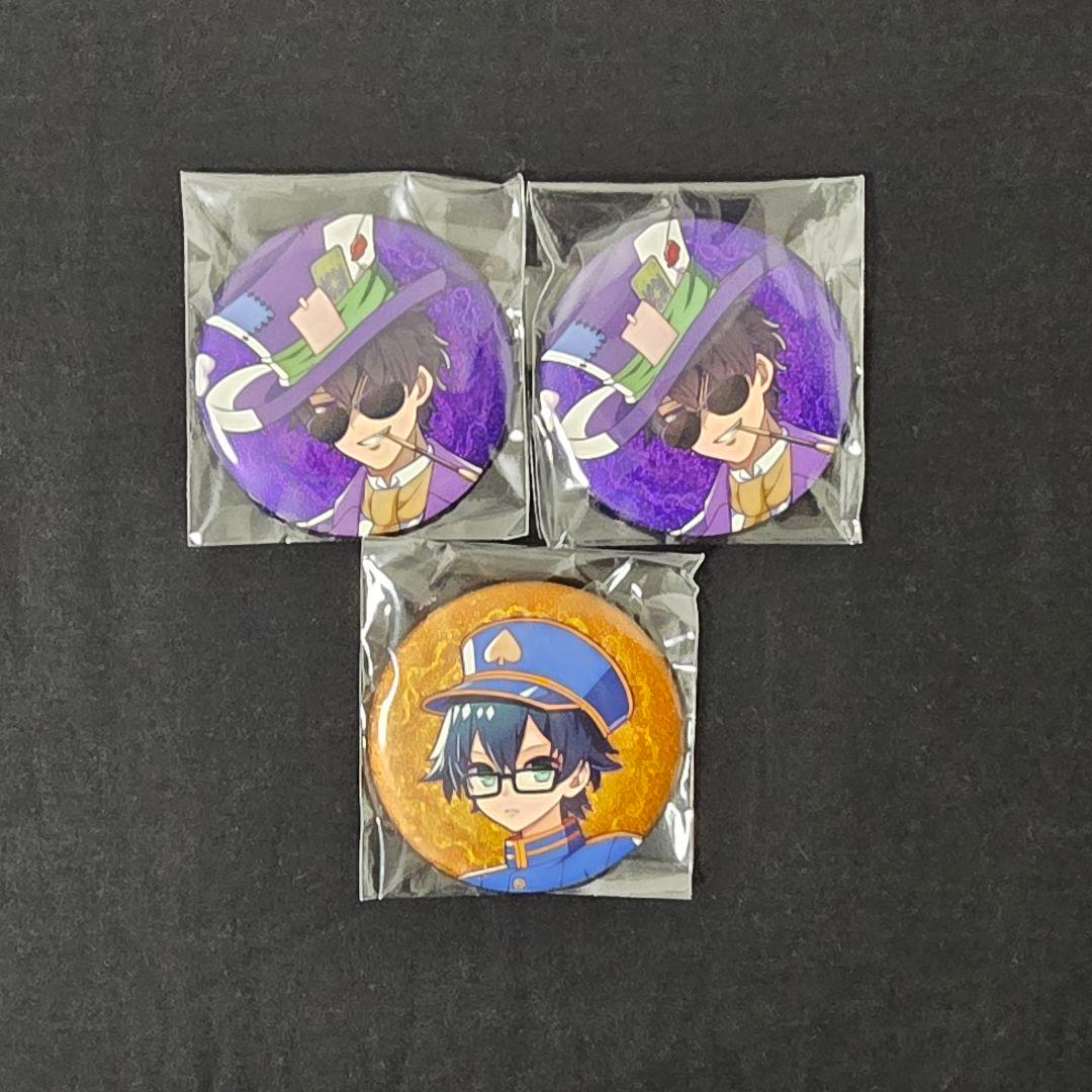 ドズル社 不思議の国のアリス 缶バッジ おらふくん ぼんじゅうる おん