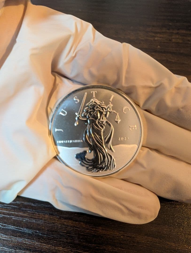 2023年 ジブラルタル 1ポンド 銀貨 1オンス - メルカリ