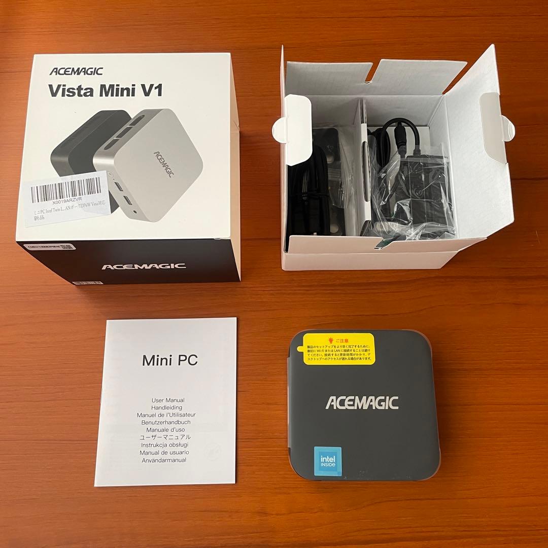 【新品】ミニPC intel N150 8GB 256GB 黒色　パソコン Amazon.co.jp: 【N150初登場・N97より高速】 ミニpc 最大3.60GHz WIFI6