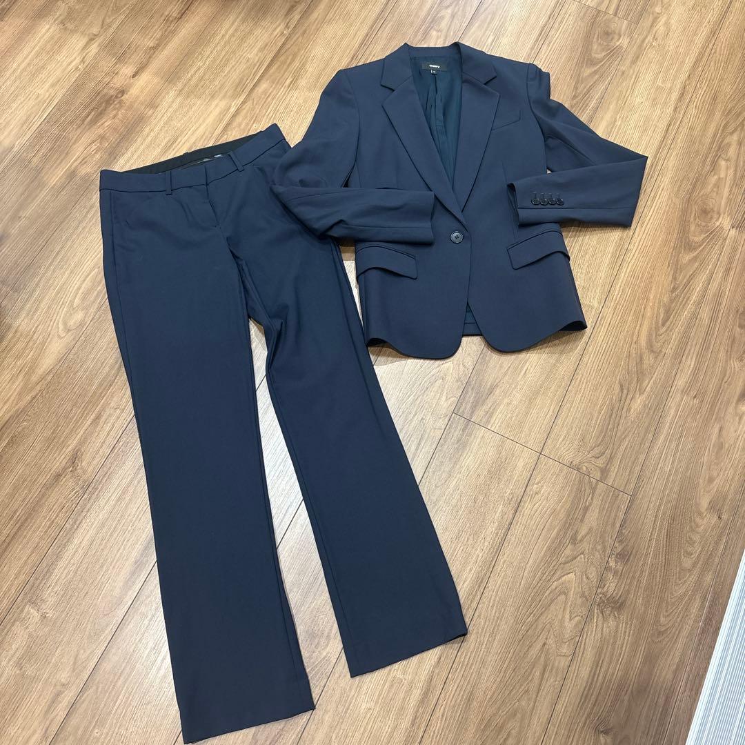 セオリー セットアップ スーツ TAILOR テイラー ネイビー 紺 パンツ