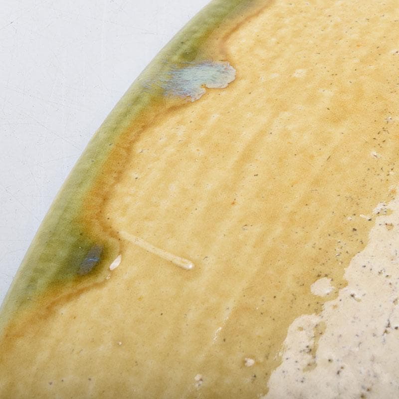 北大路魯山人作 黄瀬戸 大皿 約53cm 黒田陶々庵極め箱 F R9498H - メルカリ