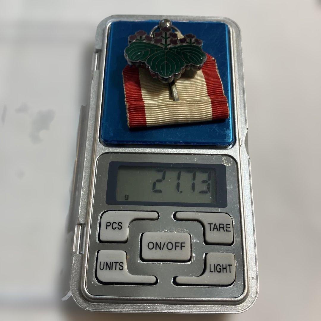 勲七等青色桐葉章 勲章 メダル 日本 - メルカリ