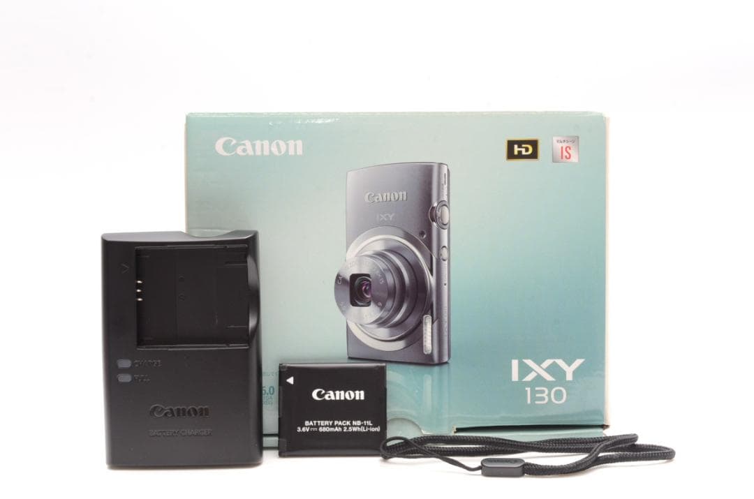 Canon IXY 130 グレー コンパクトデジタルカメラ 箱付