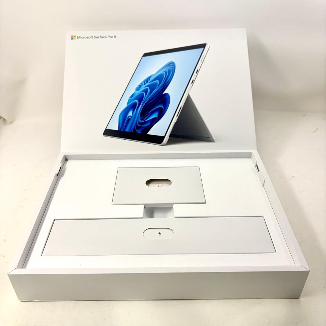 1台限定！Surface Pro8 プラチナ キーボード付 オフィス - メルカリ