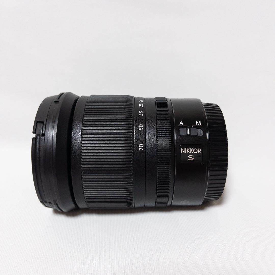 NIKKOR Z 24-70mm F4 S レンズフード付 S-Line