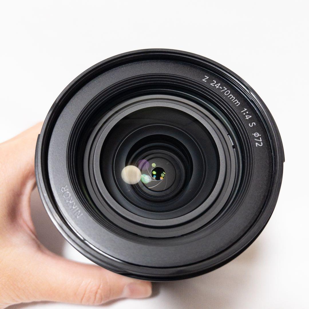 NIKKOR Z 24-70mm F4 S レンズフード付 S-Line