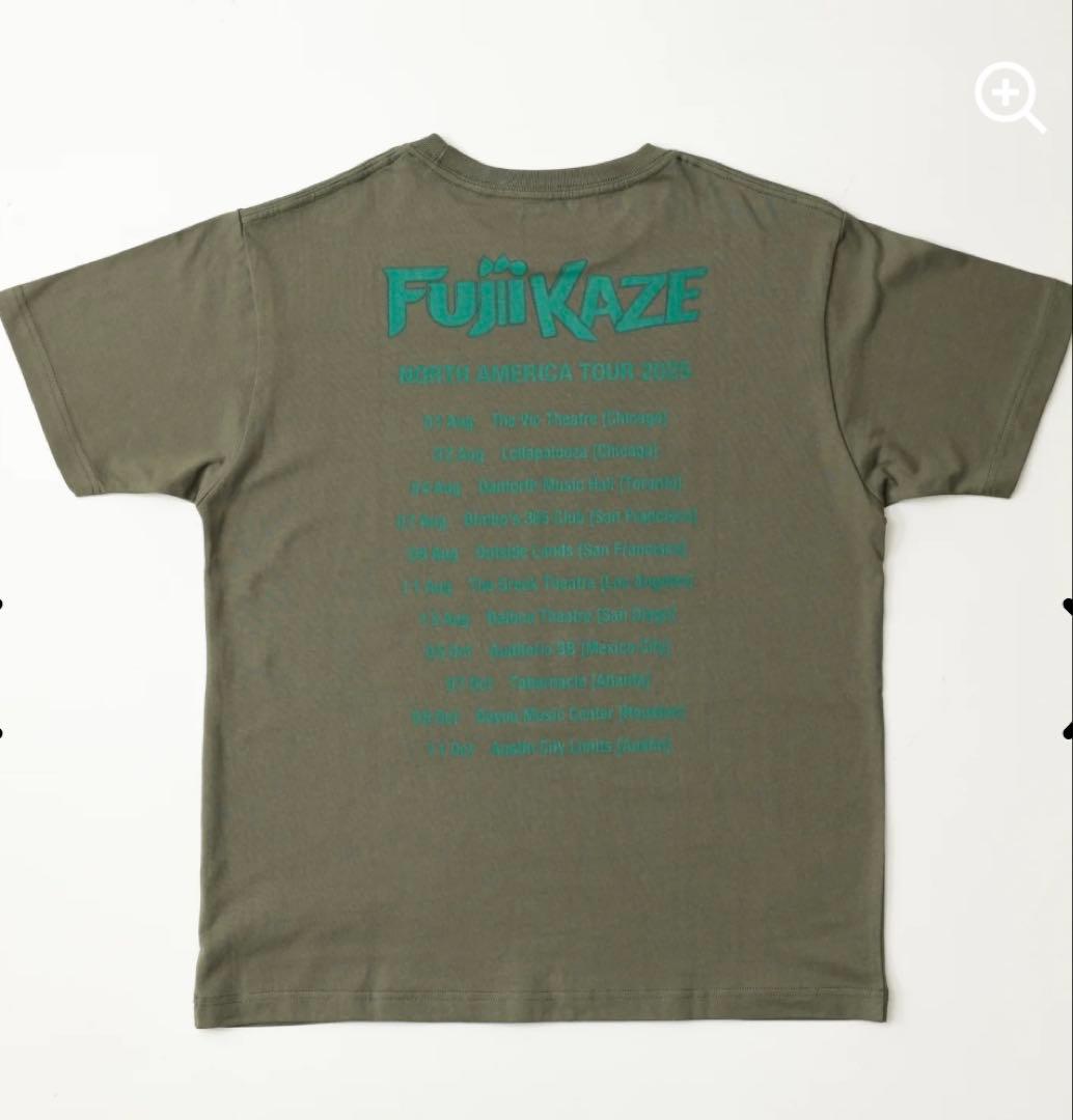 藤井風NORTH AMERICA TOUR 2025 ポテチTシャツ - メルカリ