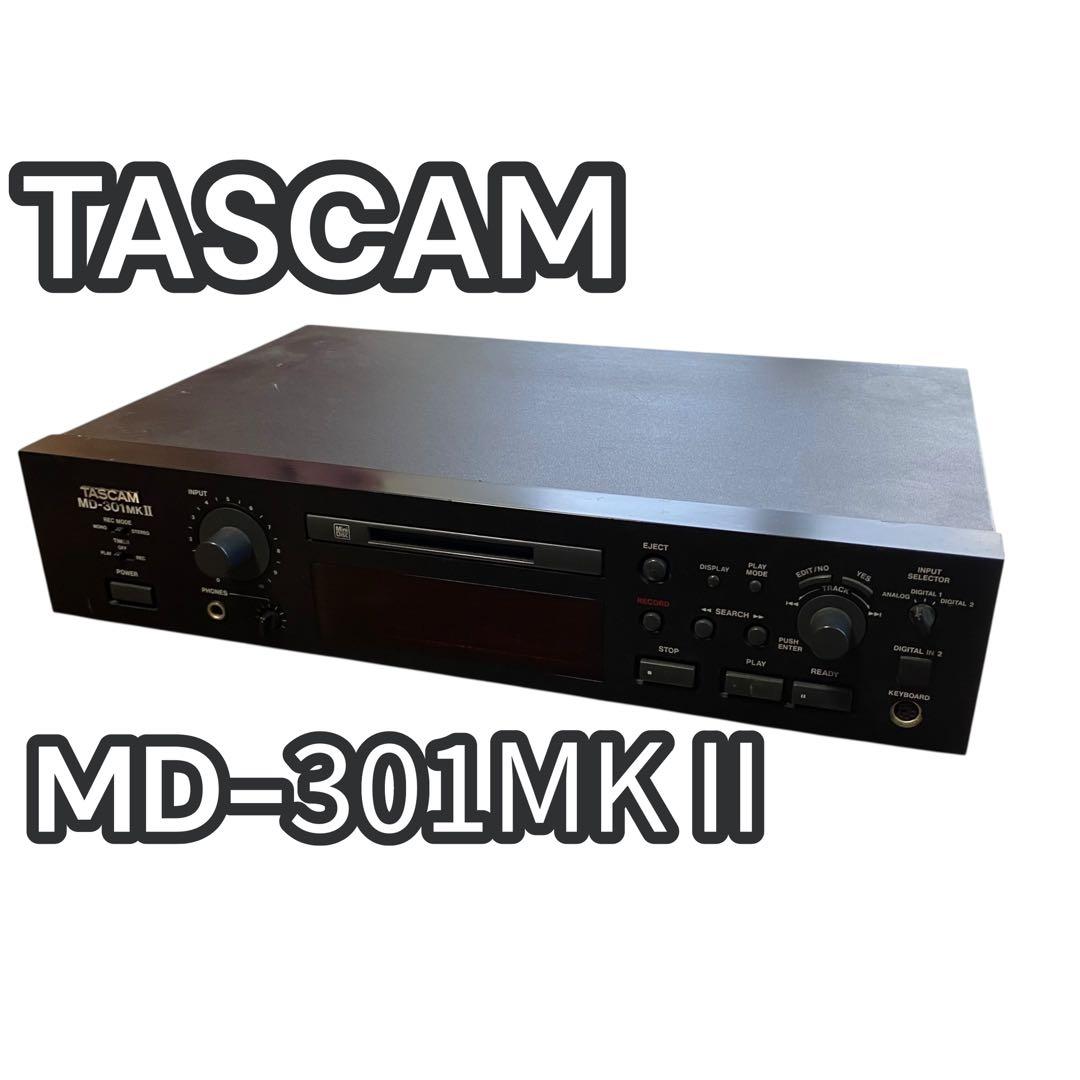 良品】TASCAM MD-301MKⅡ MDレコーダー MDプレイヤー - メルカリ