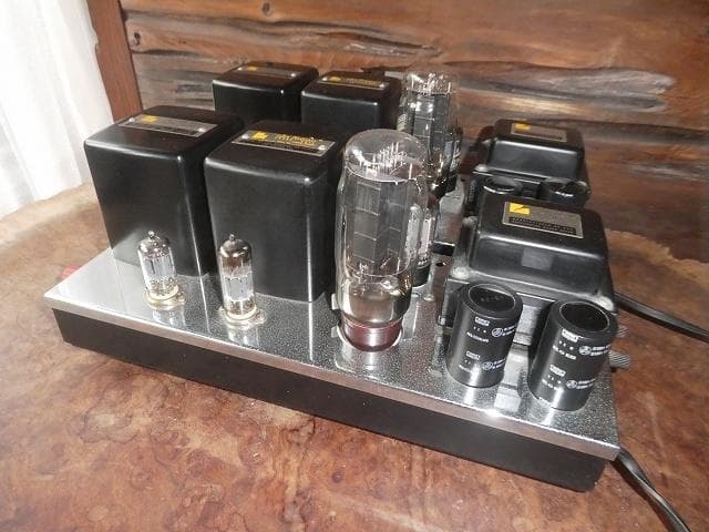 【動作品】真空管アンプ　PX25　シングルモノラル　2台セット