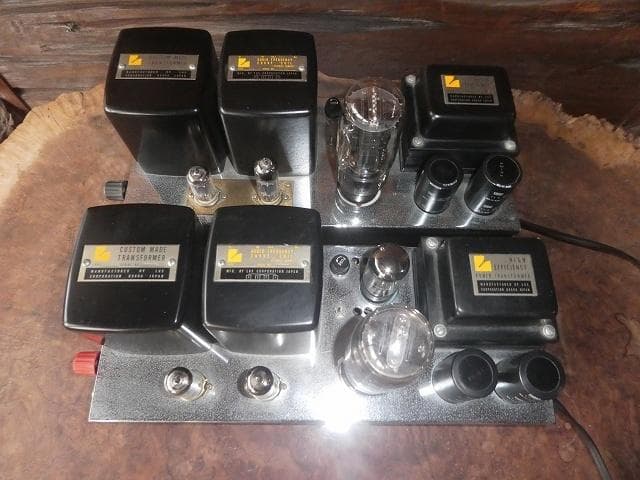 【動作品】真空管アンプ　PX25　シングルモノラル　2台セット