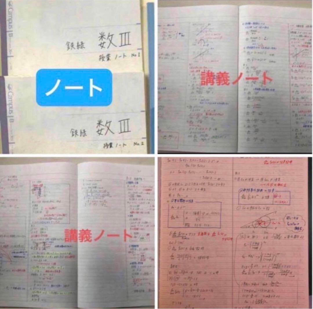 フルセット 独学可 ノート付】鉄緑会 高2 数Ⅲ 基礎・発展・実戦講座