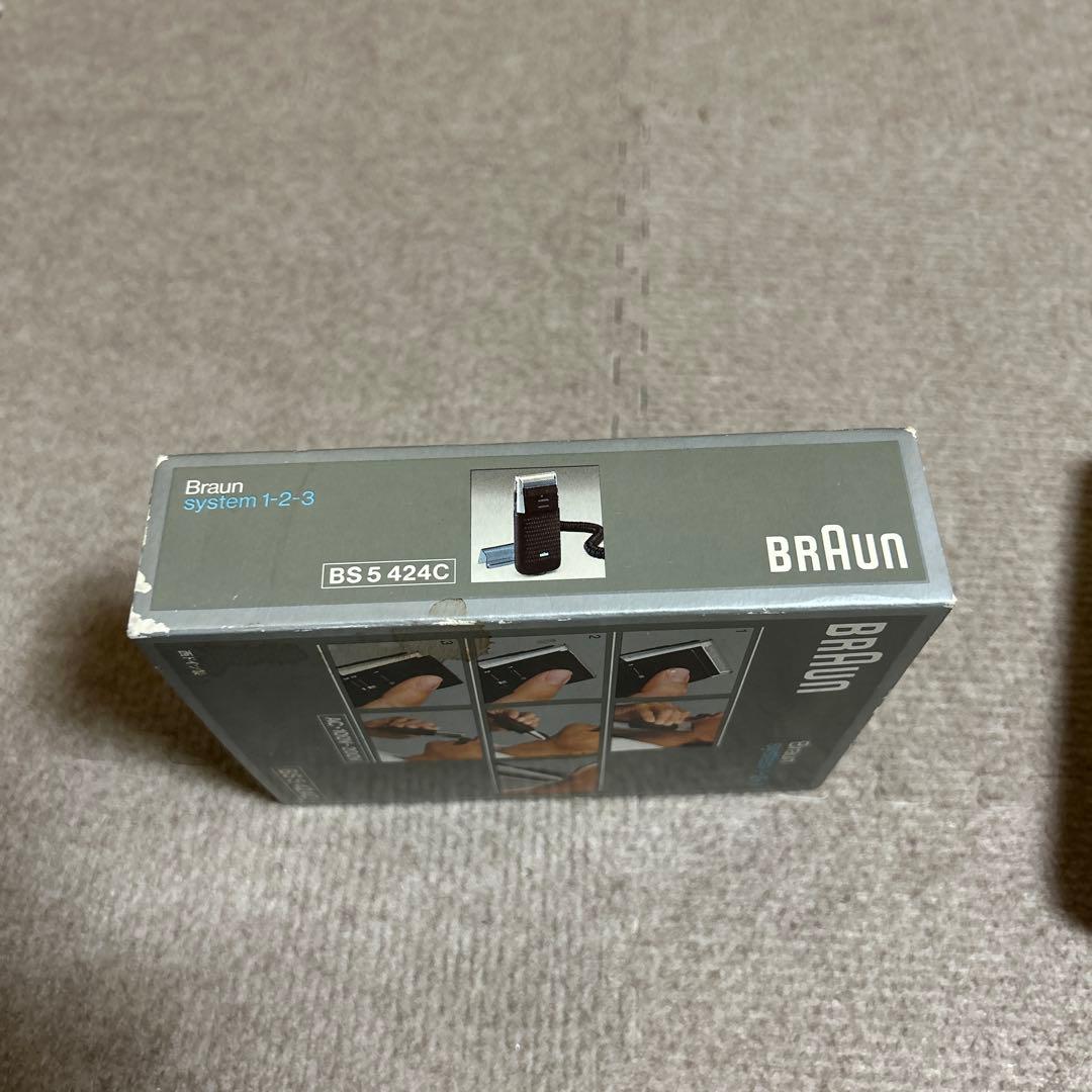 昭和レトロBraun system 1-2-3 BS 5 424C シェーバー - メルカリ