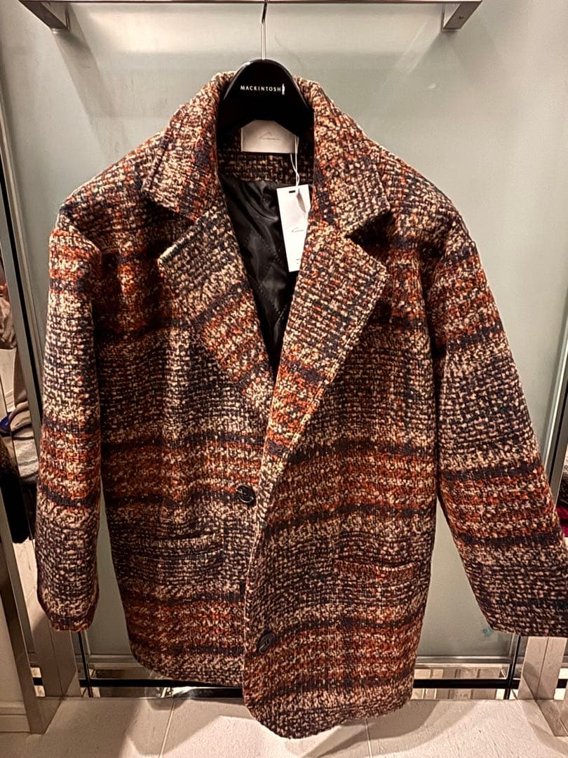 Bouclé Tweed Jacocoat ジャコット kicuri 年末セール 年末セール