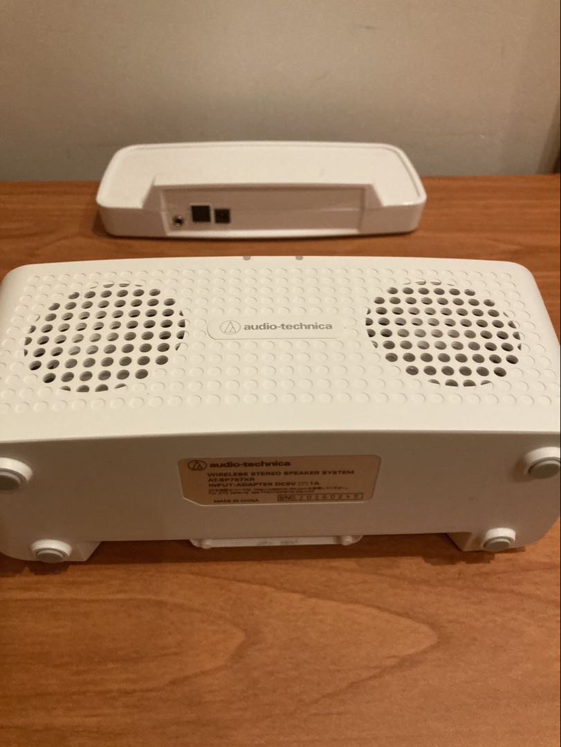 [美品]オーディオテクニカ 手元スピーカー AT-SP767XTV-WH