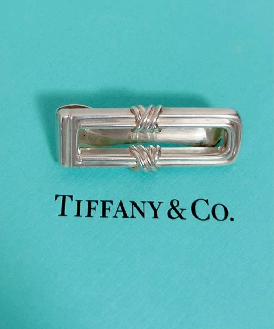 ティファニー　TIFFANY&Co. マネークリップ　Sv925 シグネチャー ティファニー マネークリップ シグネチャー SV925 | 東京銀座の