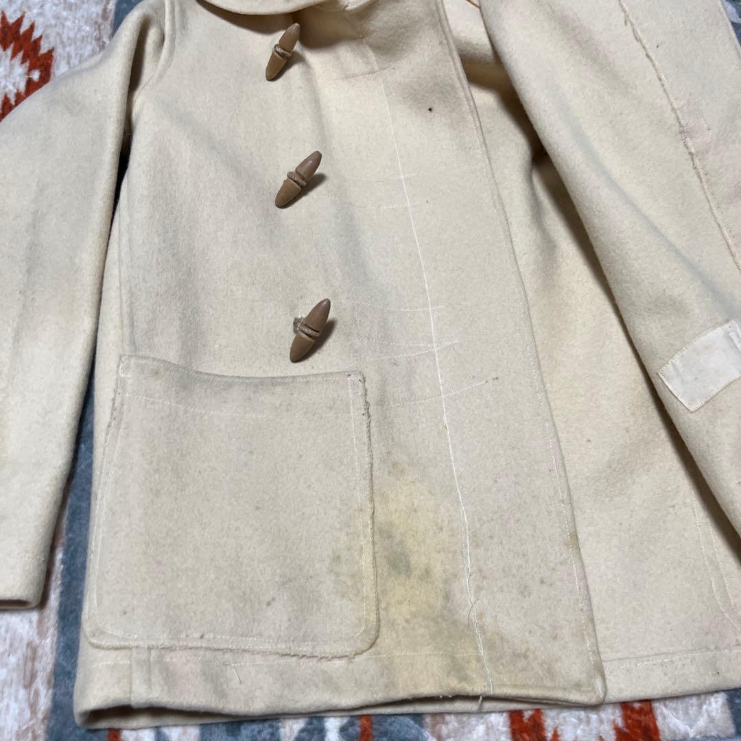 40s イギリス軍 ロイヤルネイビーショールカラーダッフル ヴィンテージ