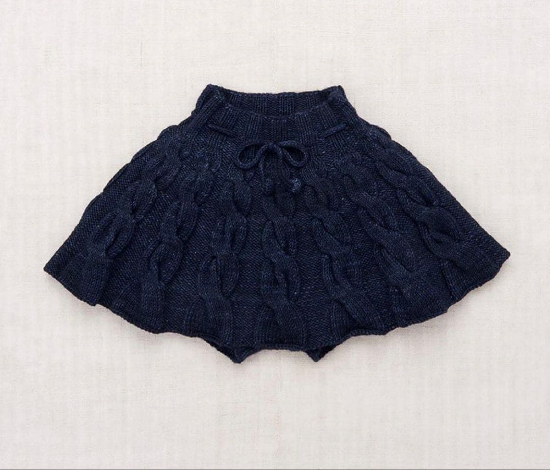 Misha&Puff Cable Skating Skirt ink 2y - メルカリ