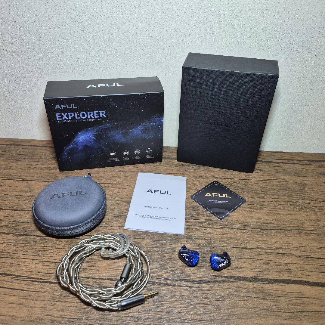 AFUL Explorer 有線イヤホン 3.5mm