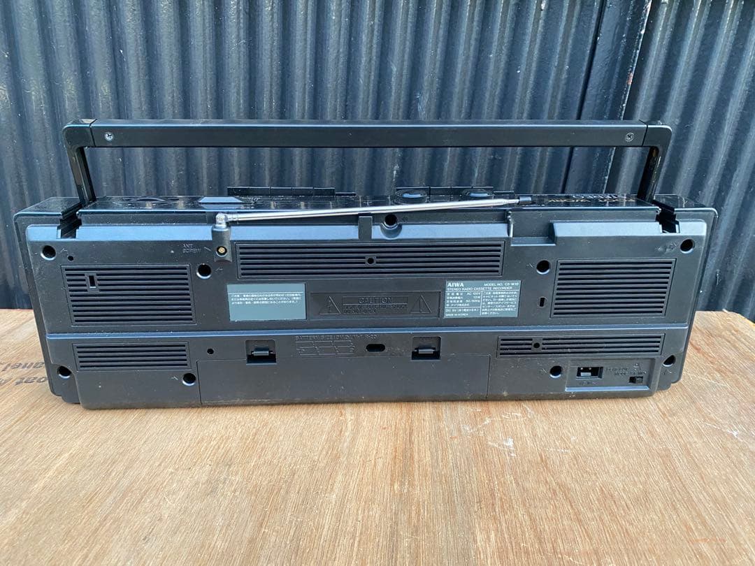 ★未使用★ アイワ　AIWA ダブル　ラジカセ　ラジオカセット　CS-W10