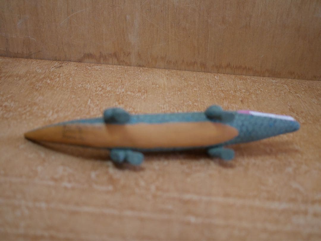 OAXACAN WOOD CARVING オアハカンウッドカービング ワニ - メルカリ