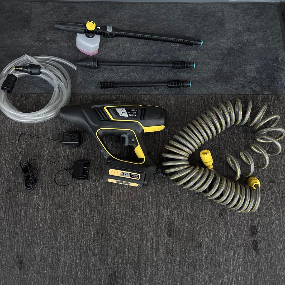 値下げ‼️ケルヒャー KHB5 高圧洗浄機ノズル3本&純正スパイラルホースセット 楽天市場】【公式】ケルヒャー 公式 KARCHER スパイラルホースセット