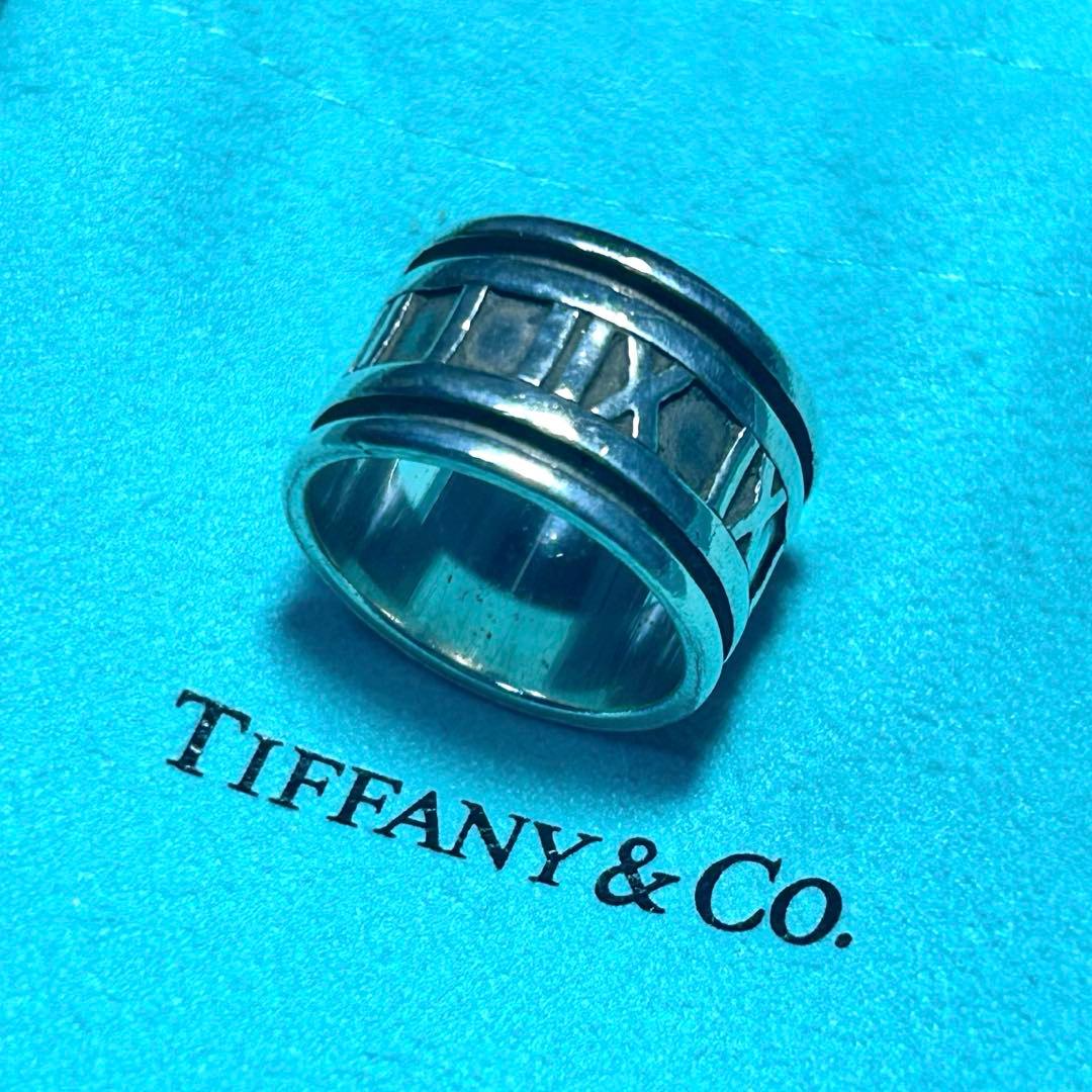 ティファニー アトラスワイドリング SV925 約11号 ユニセックス