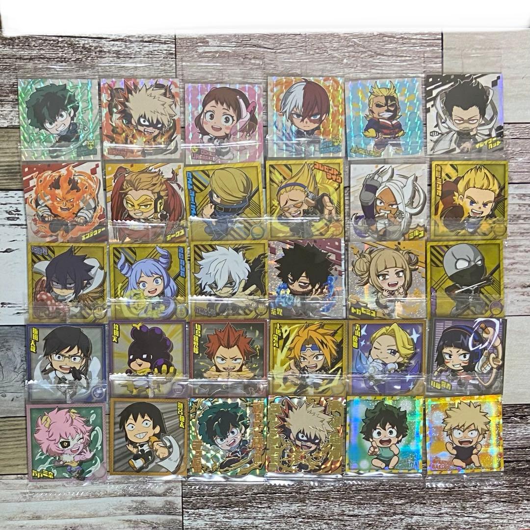 僕のヒーローアカデミア シールウエハース vol.1 全30種コンプリートセット BANDAI（バンダイ） 僕のヒーローアカデミア MHA1-1-30 全30種セット