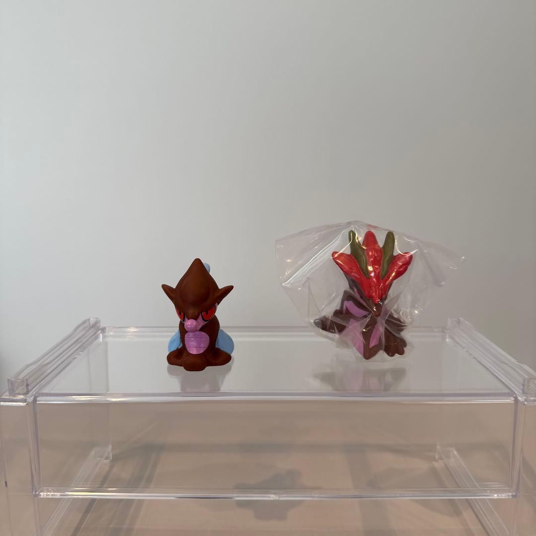 ひ*ん様 ポケモンキッズ　指人形　カロススペシャル　クズモー・ドラミドロ　セット ポケモンキッズ カロススペシャル編【プレミアムバンダイ限定】｜発送