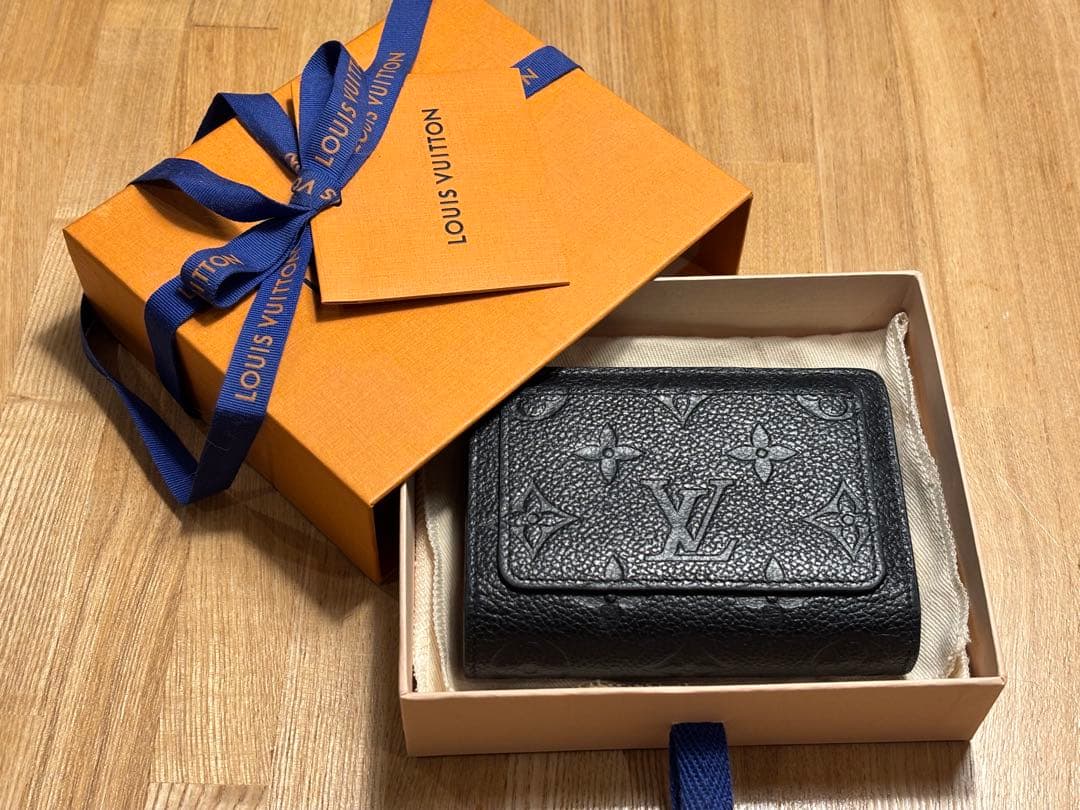 Louis Vuitton ミニ財布 M80151 ポルトフォイユ・クレア 黒 楽天市場】ルイヴィトン 二つ折り財布 ポルトフォイユクレア