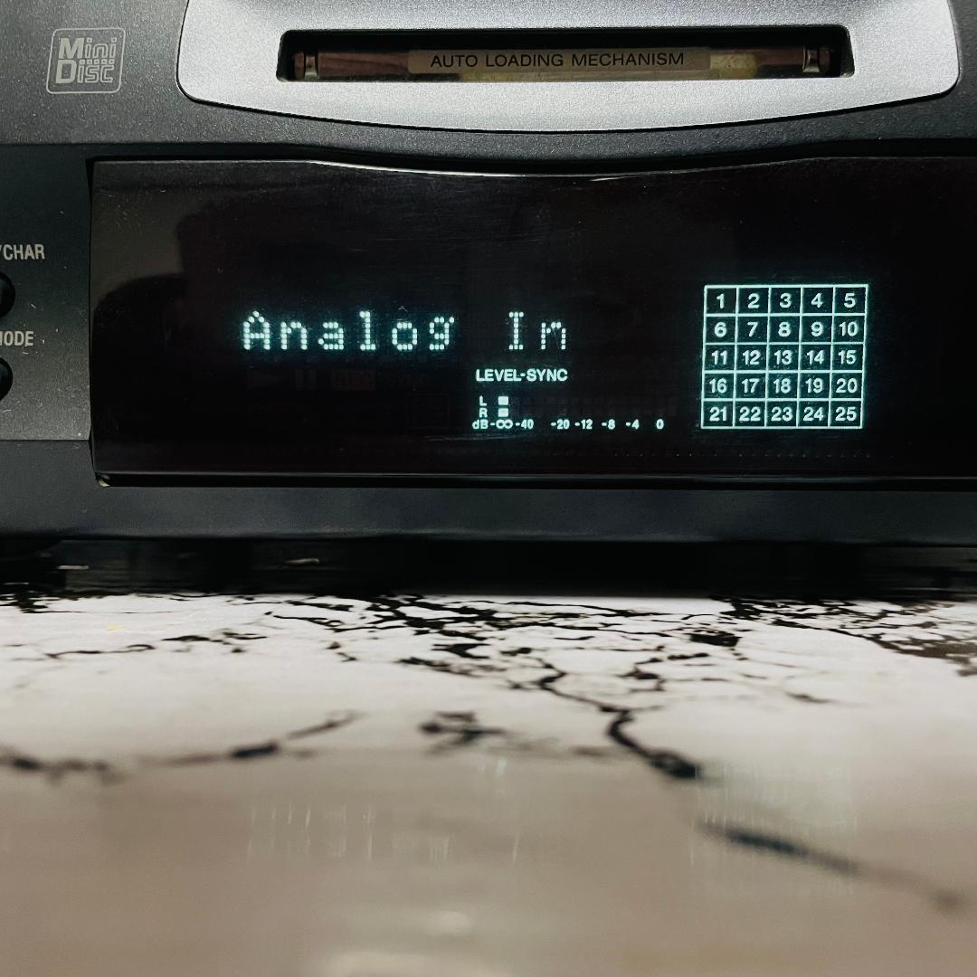 SONY MDデッキ MDS-S32 MDプレーヤー／レコーダー