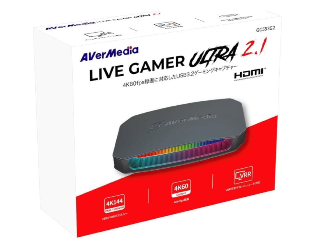 新品AVerMedia LIVE GAMER URTRA 2.1 GC553G2