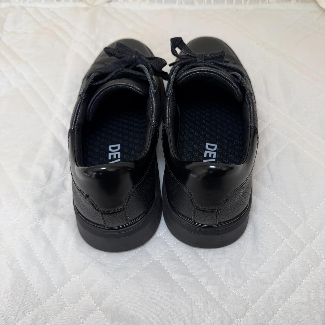 DEVICE１NERO AOURE 黒レザースニーカー（26.5cm）