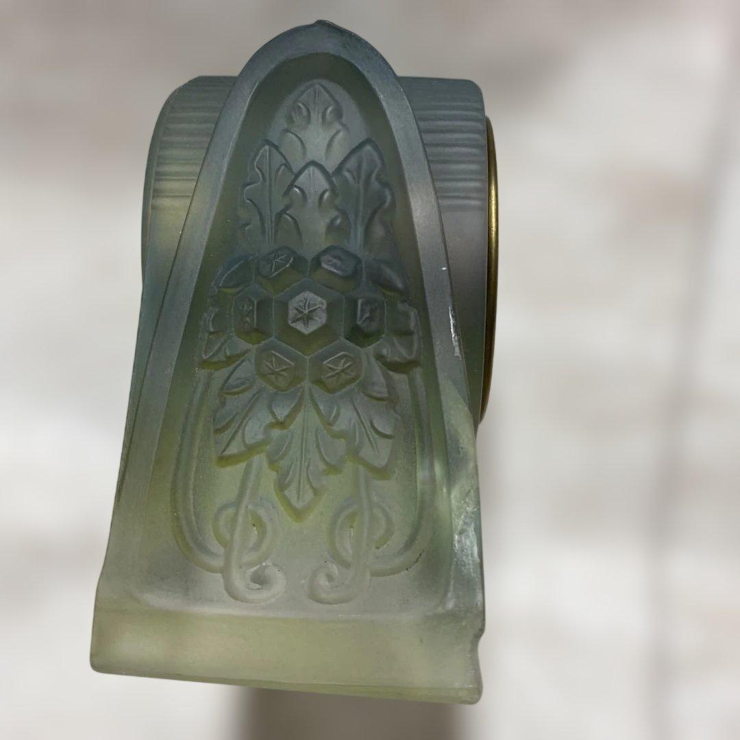 ウランガラス置き時計 精工舎 稼働品 - メルカリ