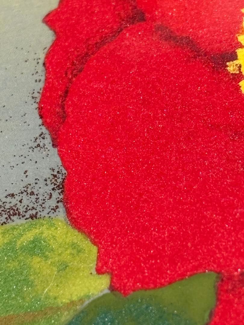 太尾芳生（ふとお よしお） 紅椿 日本画 額入り 美品 希少品 - メルカリ