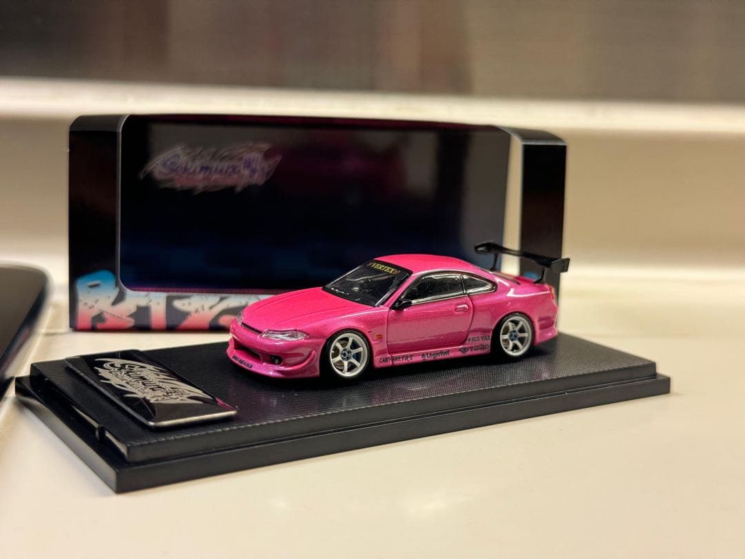 1/64 改 日産 Silvia S15 Vertex 帝王ウイング 関村 - メルカリ