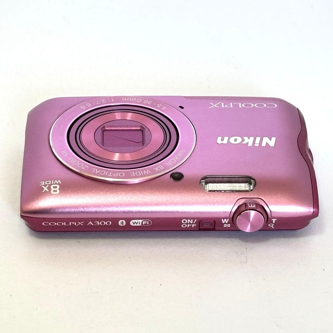 【美品】Nikon coolpix A300 ニコン　デジカメ　ピンク